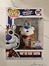 SDCC 2023 Tony The Tiger Surfing Funko Pop #191 Official Exclusive Con Sticker  picture