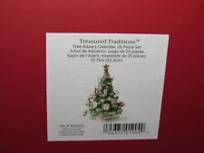 Lenox Treasured Traditions Tree Advent Calendar 25 Piece Set #893625 - NIB picture