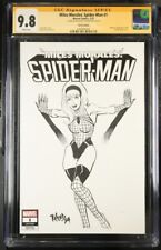 Miles Morales : Spider-Man (2023) # 1 (CGC 9.8 SS) Signed & Sketch Tim Vigil picture