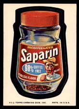 1974 Topps Wacky Packages Series 11 #23 Saparin Coffee NM picture