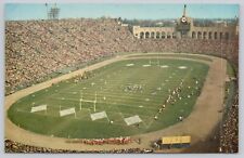 Postcard Los Angeles Memorial Coliseum Football Stadium USC California Unposted picture