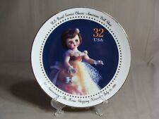 1998 Coyne's & Co Collector Plate Commemorating USPS Betsy McCall Doll Stamp picture