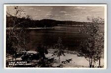 Lake Norfork AR-Arkansas RPPC, Mouth Of Pigeon Creek, Antique, Vintage Postcard picture