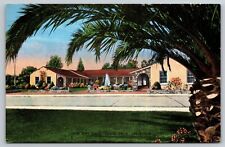 The City Hall Santa Cruz California Linen Postcard UNPOSTED picture