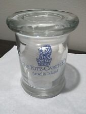 Ritz-Carlton Amelia Island Florida Glass Jar with Lid ~4