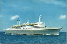 c1950s HOLLAND-AMERICA LINE Cruise Ship Postcard 