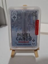 Kikkerland Waterproof Pixel Playing Cards Poker Size Optical Illusion Effect picture