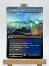 Foil Seachrome Coast - Borderless - Rare - Phyrexia: All Will Be One - MTG - M picture