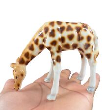 Vintage 1980s Brinns Porcelain Bone China Giraffe Small Figurine Made In Taiwan picture