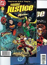Young Justice - # 1 and #55 - First Series Very Fine - First and Last Issues picture