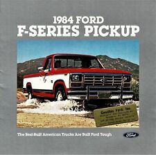 1984 Ford F-150 F-250 F-350 Pickup Truck Dealer Sales Brochure picture