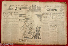 RARE April 17, 1926 The Los Angeles Times COMPLETE Original Newspaper Ex Cond picture