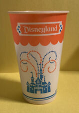 Disneyland NOS 1960’s Vintage Paper Wax Cup Concessions Fireworks Park Prop picture
