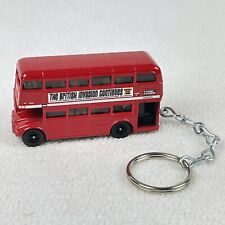 Mattel Hot Wheel Double Decker Bus Keychain London England Souvenir picture