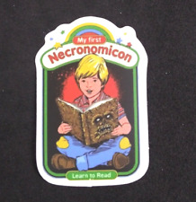 My First Necronomicon Learn To Read Retro Horror Sticker 2