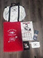 Matt Rife Tour 2023-2024 VIP merchandise. SIGNED POSTER. picture