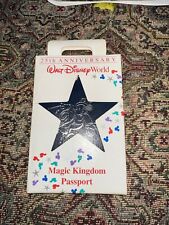 VTG 1990's Walt Disney World Magic Kingdom Passport 25th Anniversary picture