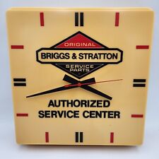 Briggs And Stratton Authorized Service Clock Light Sign Large 16 x 16 For Parts picture