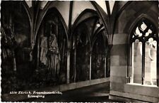 VTG Postcard RPPC- FRAUMUNSTERKIRCHE, KREUZGANG, ZURICH Early 1900s picture
