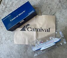Carnival Cruise Lines Official Licensed Ship Model MIRACLE New w/ Original Box picture