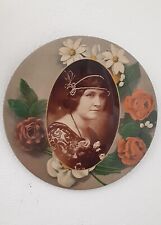 Set of Antique Flue Covers with Actual Photographs-Beautiful Condition picture