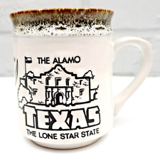 Texas Coffee Mug 3.5” Lone Star State, Alamo, Longhorn, Stadium Vintage picture