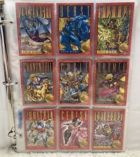 1993 Uncanny X-Men Series 2 Complete Skybox Trading Card Base Set 100 Cards picture