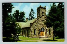Big Moose NY-New York, Big Moose Community Chapel, Vintage Postcard picture