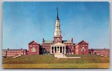 Miller Library Colby College Waterville Maine School Campus Clock Tower Postcard picture