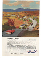 Vintage Budd Company Magazine Print Ad 1951 Pioneers In Better Transportation picture