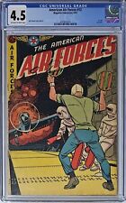 American Air Forces #12 CGC 4.5 Magazine 1953 Bob Powell A-1 #91 Last Issue picture