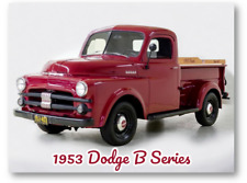 1953 Dodge B Series Pickup Truck Retro Refrigerator Locker Tool Box Magnet picture