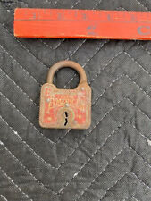 Vintage Old All American Padlock No Key Lock picture