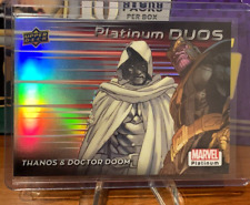 Marvel Platinum Platinum Duos - Thanos & Doctor Doom Rainbow SP #PD15 picture