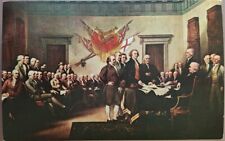 Washington DC-Declaration Of Independence US Capitol, Antique, Vintage 1971 picture