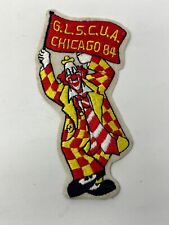 Great Lakes Shrine Clown Units Association MASONIC  PATCH, Chicago 1984 picture