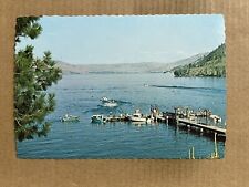 Postcard Washington WA Lake Chelan State Park  Water Skiing Vintage PC picture