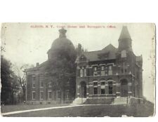 c1907 Court House And Surrogate’s Office Albion New York NY Postcard picture