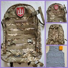 Ukraine  Army camo  bag bagpack uniform Russian War soldier VSU ZSU  patch picture