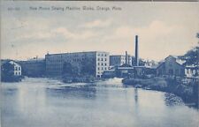 New Home Sewing Machine Works, Orange, Massachusetts 1907 Postcard picture