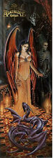 Witness to Rites Dragon Gothic Fantasy Art Aquarius - Long Door Poster 21x62   picture