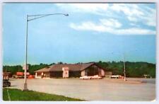1960 BECKLEY WV GLASS HOUSE RESTAURANT SERVICE CENTER TURNPIKE POSTCARD picture
