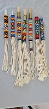 Native American made beaded handled decorative pieces 11