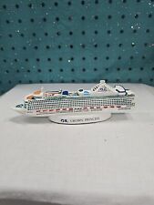 Vintage Princess Cruises CROWN PRINCESS Resin Cruise Ship Model, 7 Inches Long picture