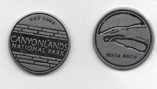 NPS  Pewter Collector Token-Canyonlands National Park- Mesa Arch picture