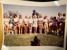 Chicago Playboy Bunnies Hugh Hefner Kodak Color Photo Vintage Print 8x10 picture