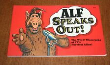 1987 ALF SPEAKS OUT Softcover Graphic Novel Adventures Alien Productions NOS picture