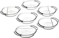 Anchor Hocking Oven Basics 6-Inch Mini Pie Plate, Set of 6 picture