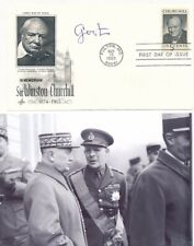 Standish Vereker, 7th Viscount Gort- Signed First Day Cover (WWI) picture