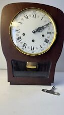 Vintage Mantel or Wall Clock - German Movement - Works keeps good time - picture